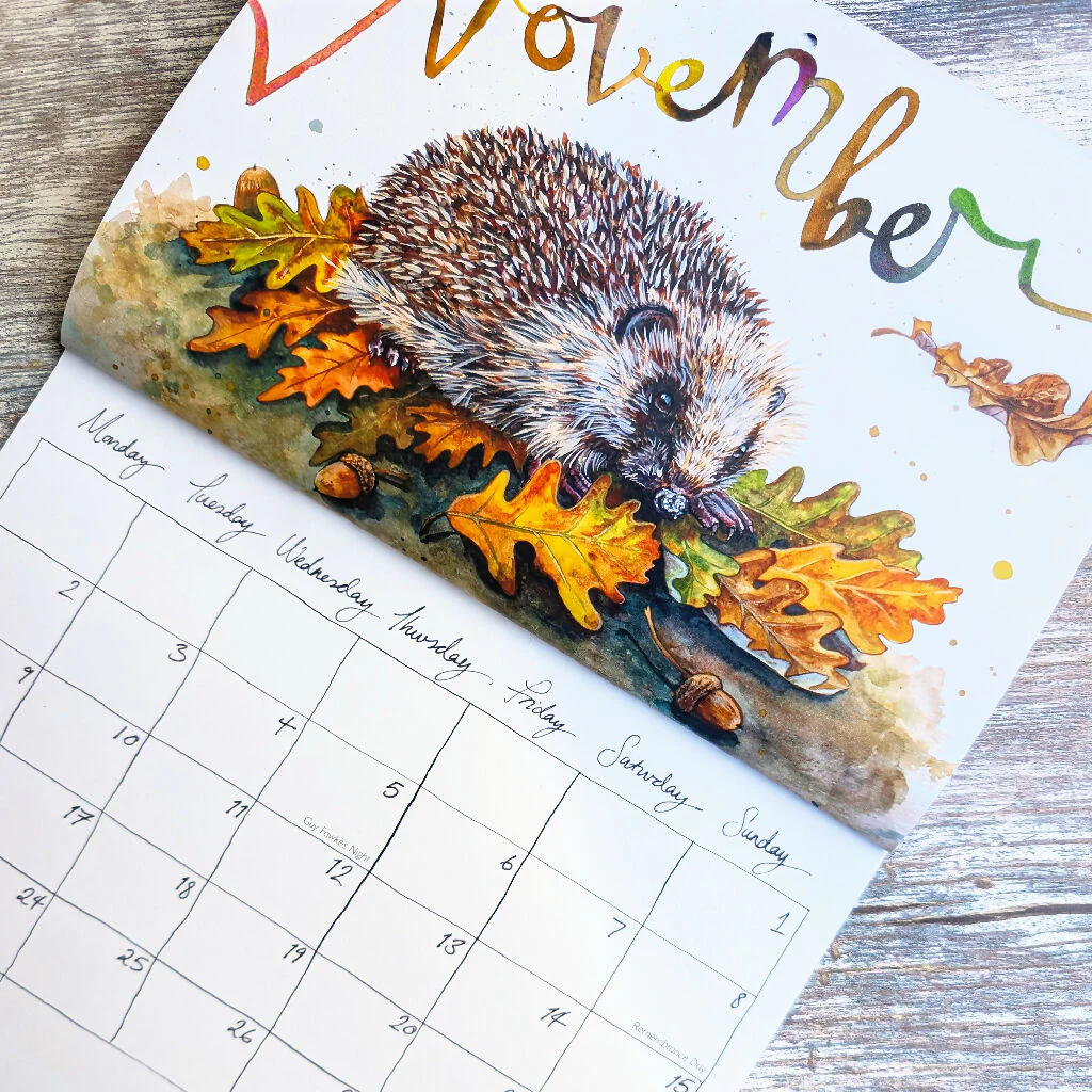 Wildlife Art Calendar 2026 - Image 9
