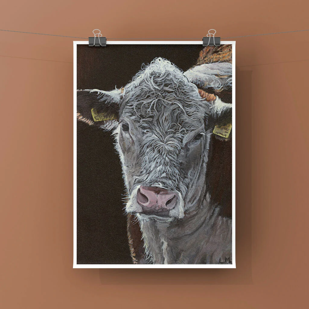 'Wiltshire Hereford' Print - Image 2