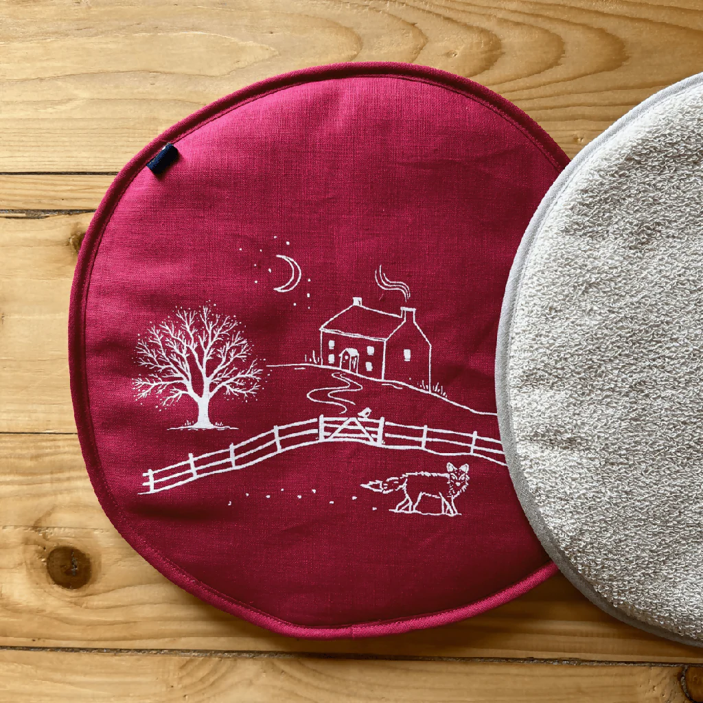 Winter Fox Linen Aga Pad - Image 2