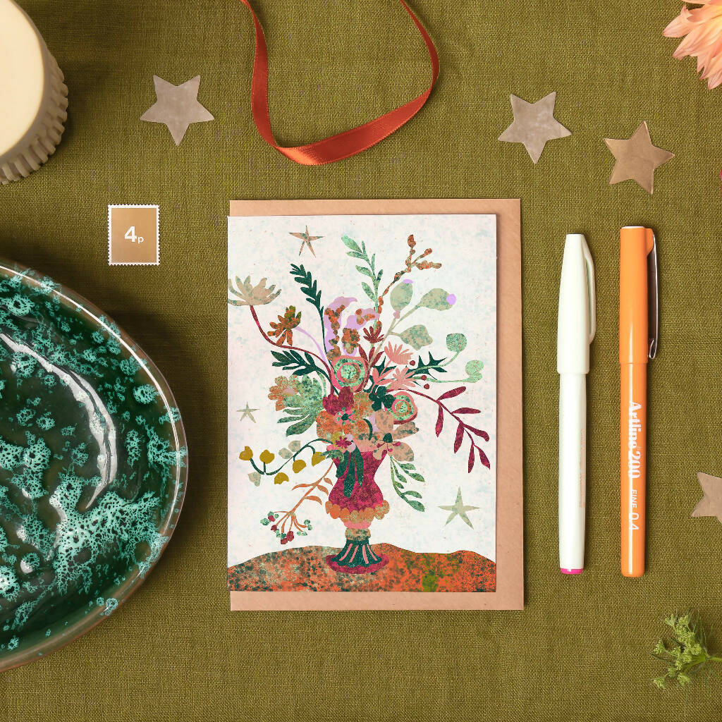 Winter Greens Christmas Card - Image 3