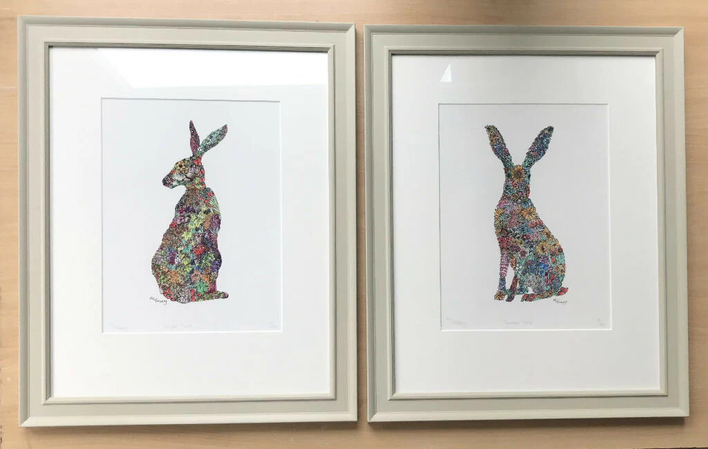 Winter Hare Limited Edition Giclée Print - Image 3