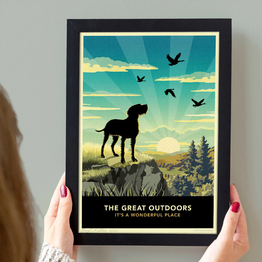 WIREHAIRED VISZLA 'THE GREAT OUTDOORS’ LIMITED EDITION ART PRINT - Image 4