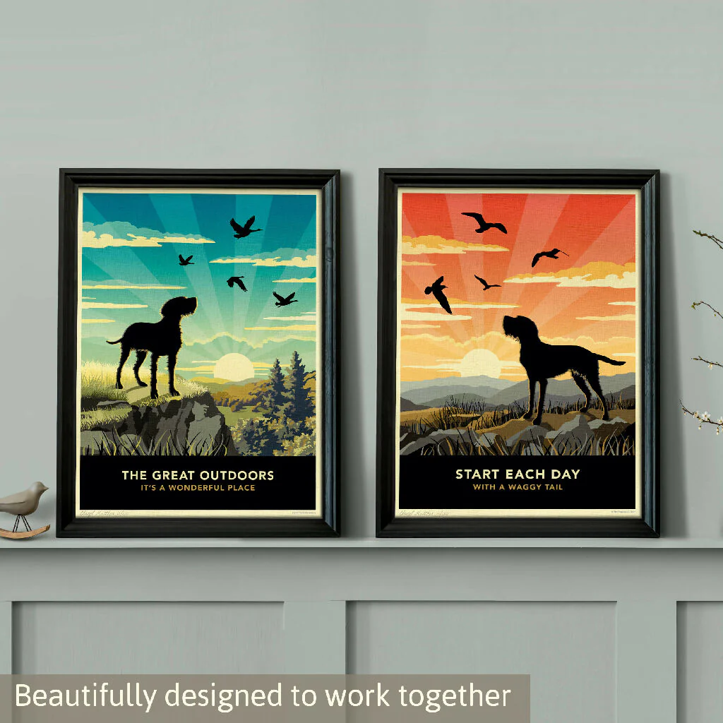 WIREHAIRED VISZLA 'THE GREAT OUTDOORS’ LIMITED EDITION ART PRINT - Image 9