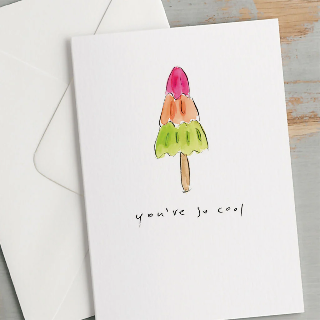'You're So Cool' Funny Rocket Ice Lolly Card - Image 2