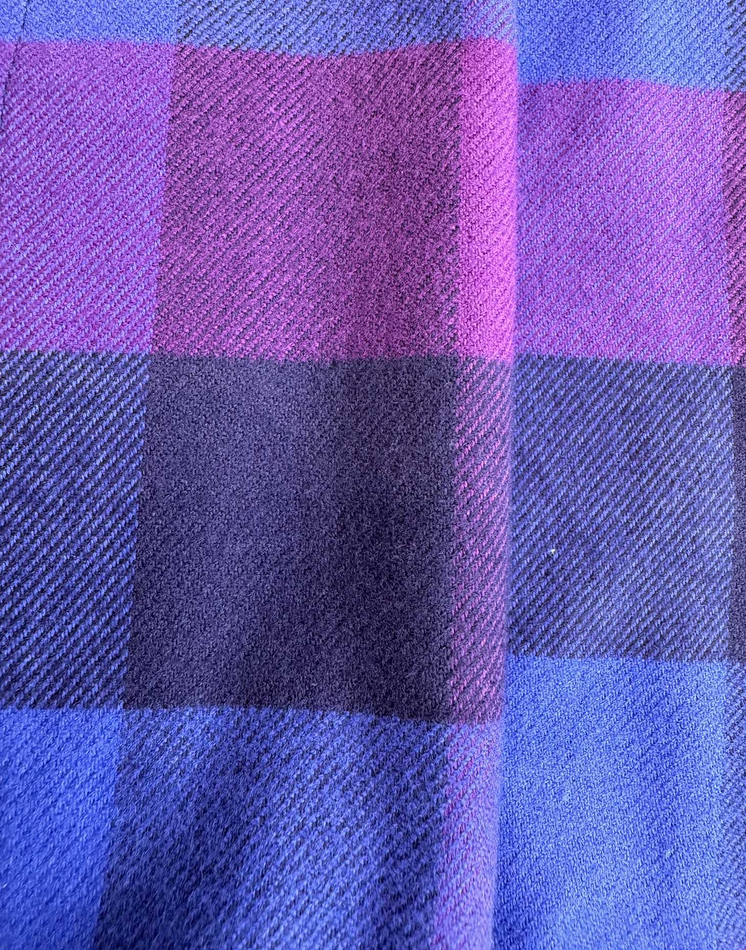 Women's Brushed Cotton Dressing Gown – Berwick Check - Image 5