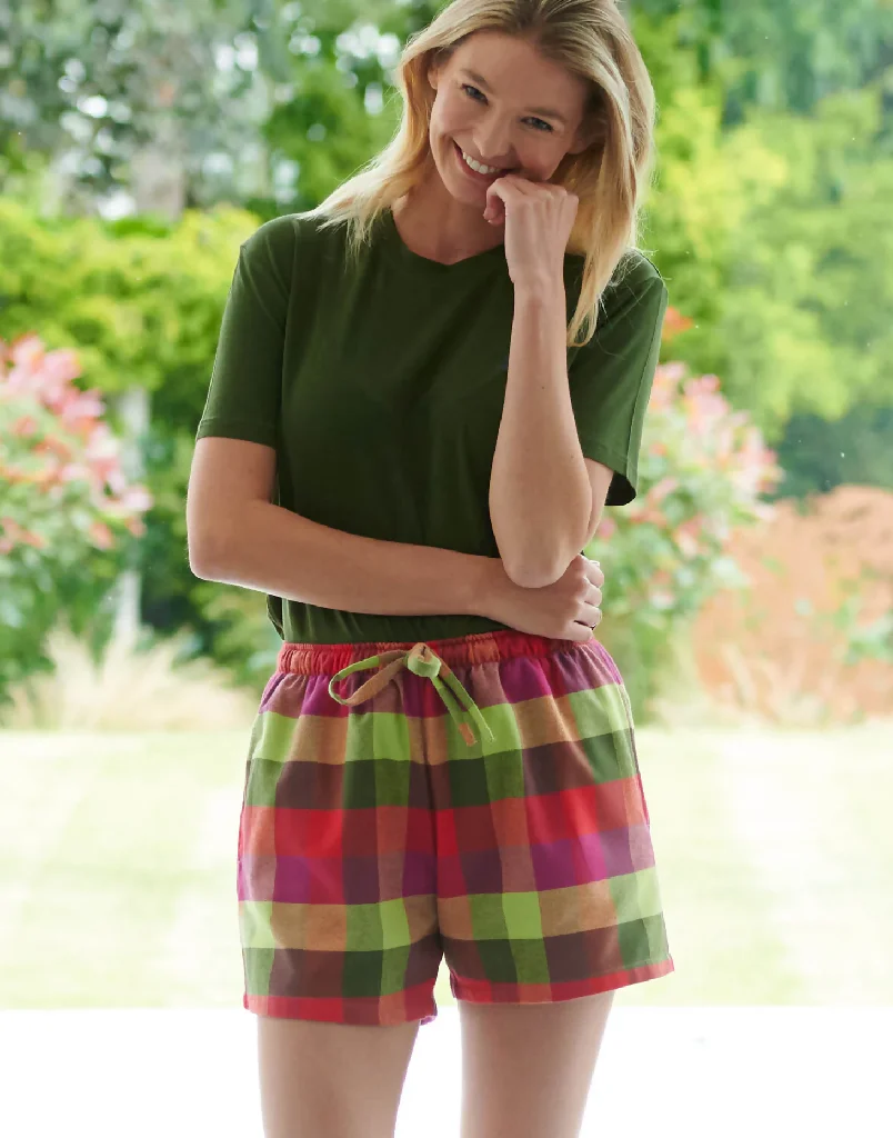 Women's Brushed Cotton Sleep Shorts