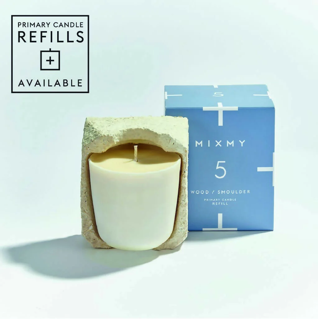 5. Wood / Smoulder Primary Candle - Image 4