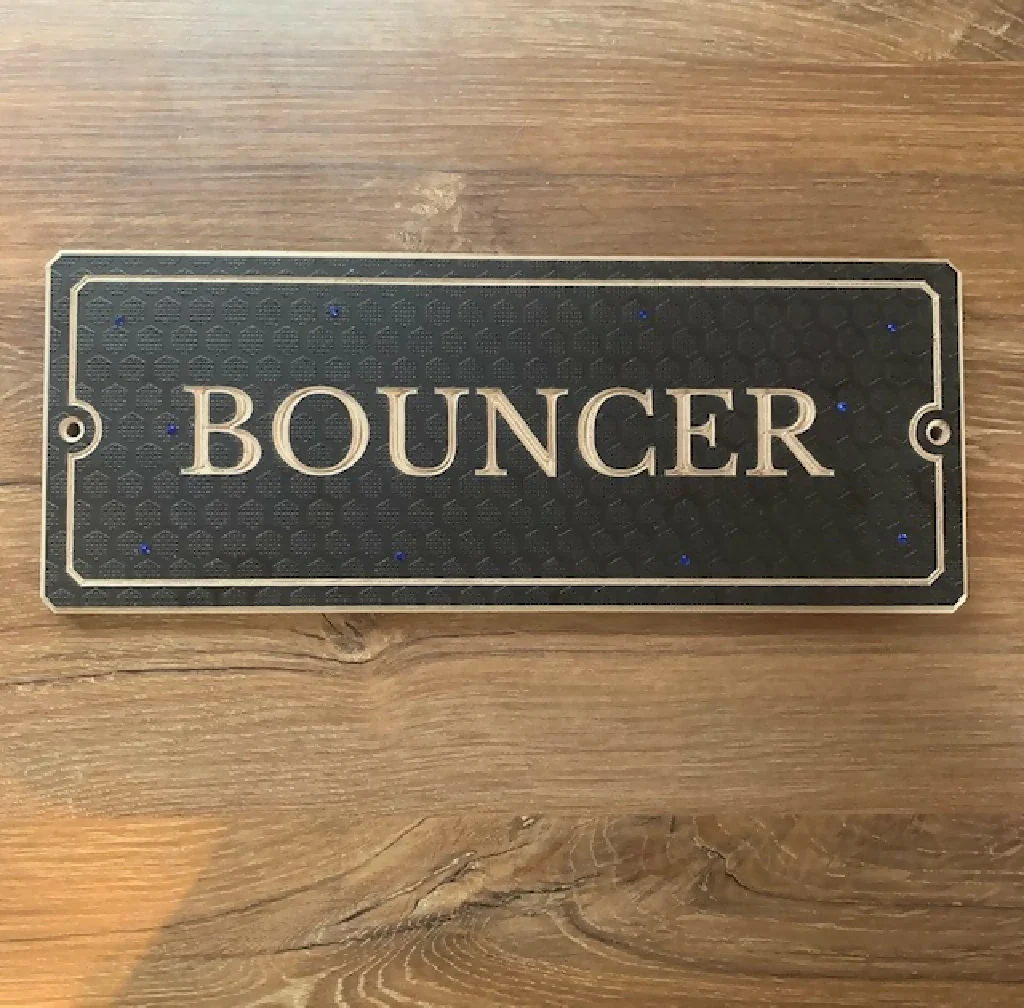 Wooden Engraved Stable Name Plaque - Image 6
