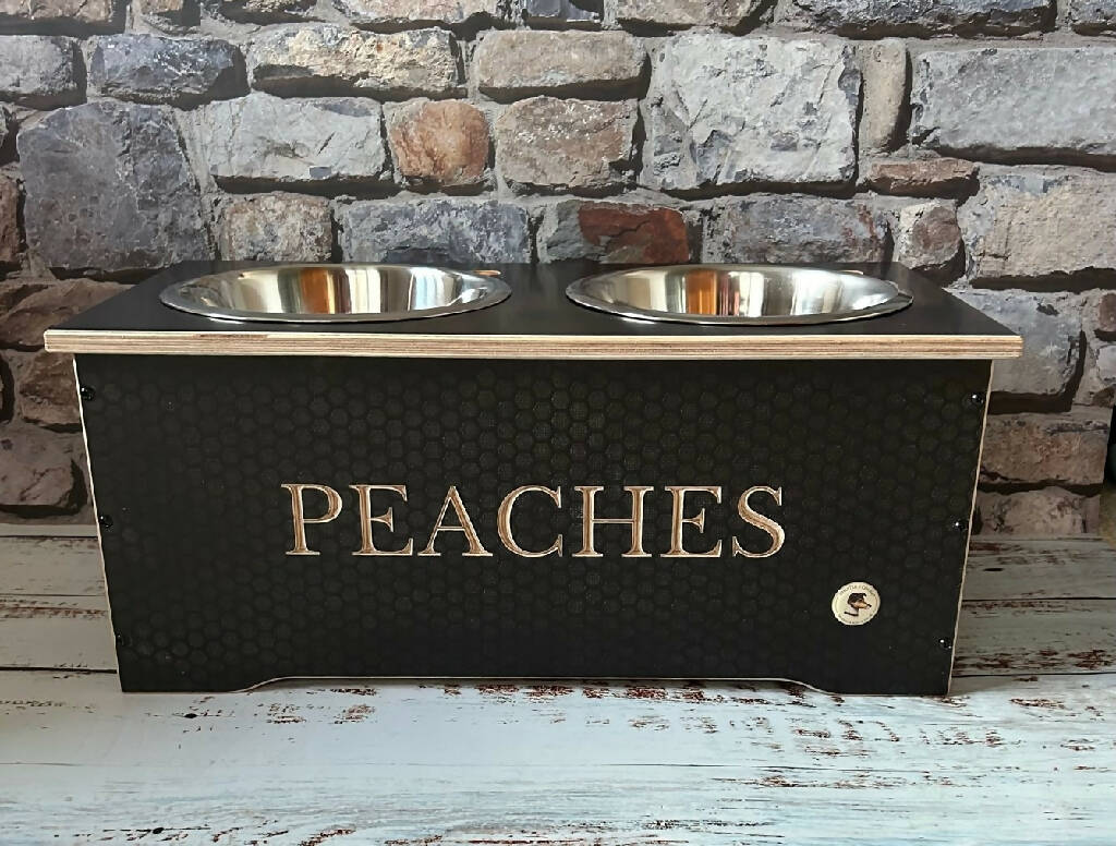 Wooden Raised Dog Bowl Stand - Image 15