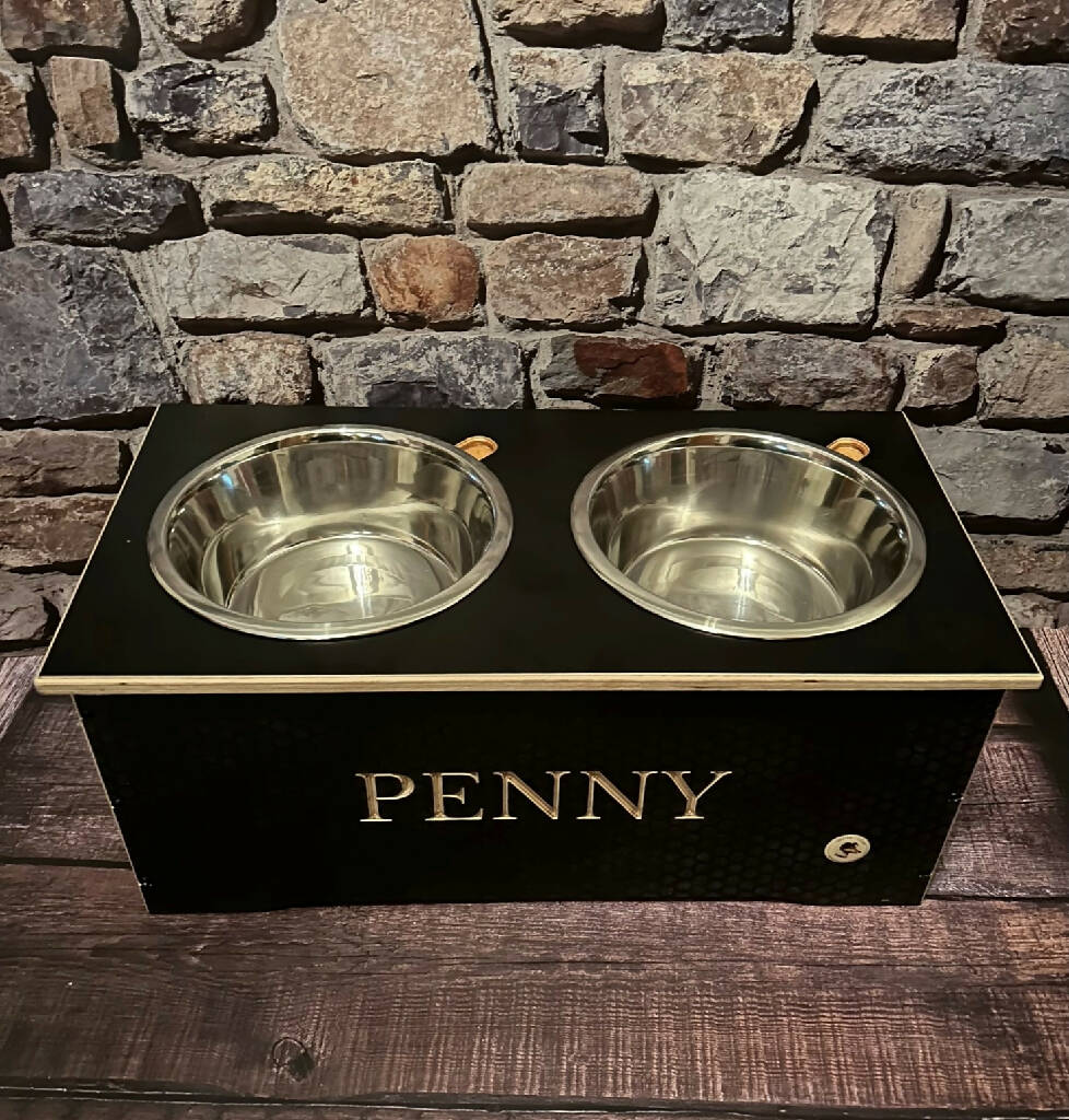 Wooden Raised Dog Bowl Stand - Image 17