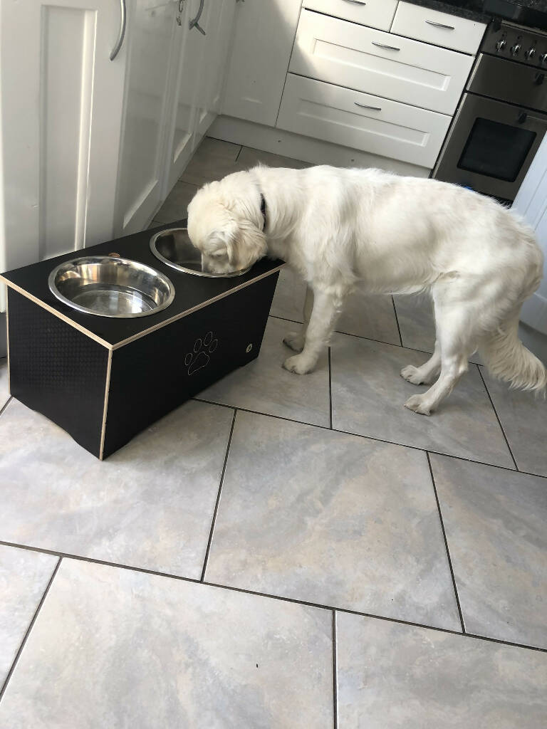 Wooden Raised Dog Bowl Stand - Image 4