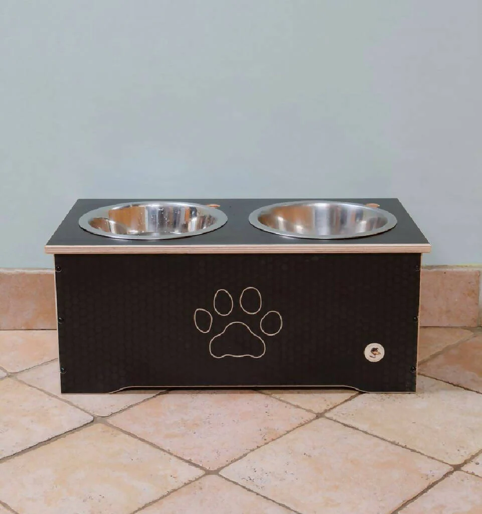 Wooden Raised Dog Bowl Stand - Image 5