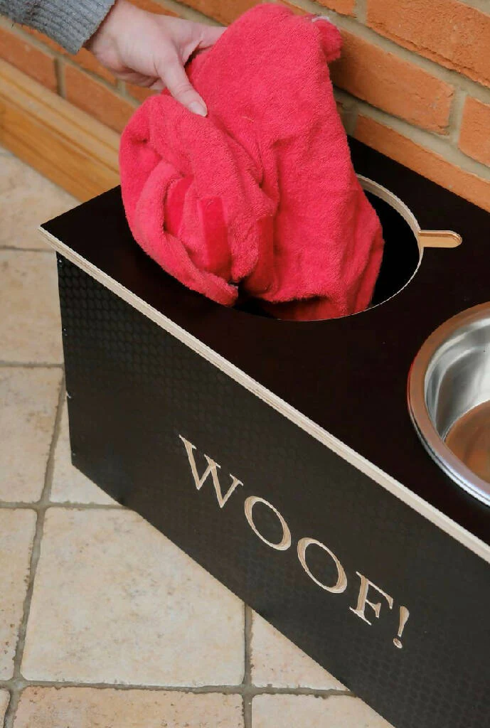 Wooden Raised Dog Bowl Stand - Image 8