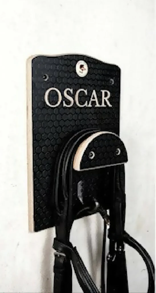 Wooden Single Deluxe Bridle Hanger - Image 5