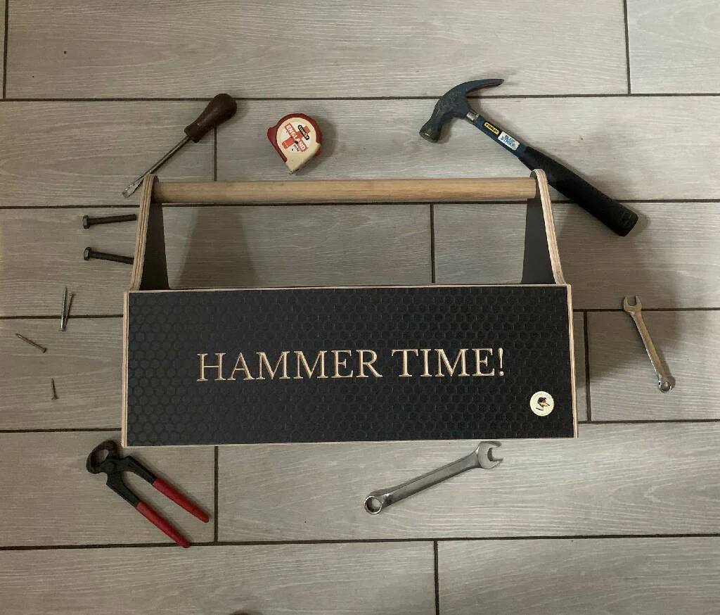 Wooden Tool Box - Image 3