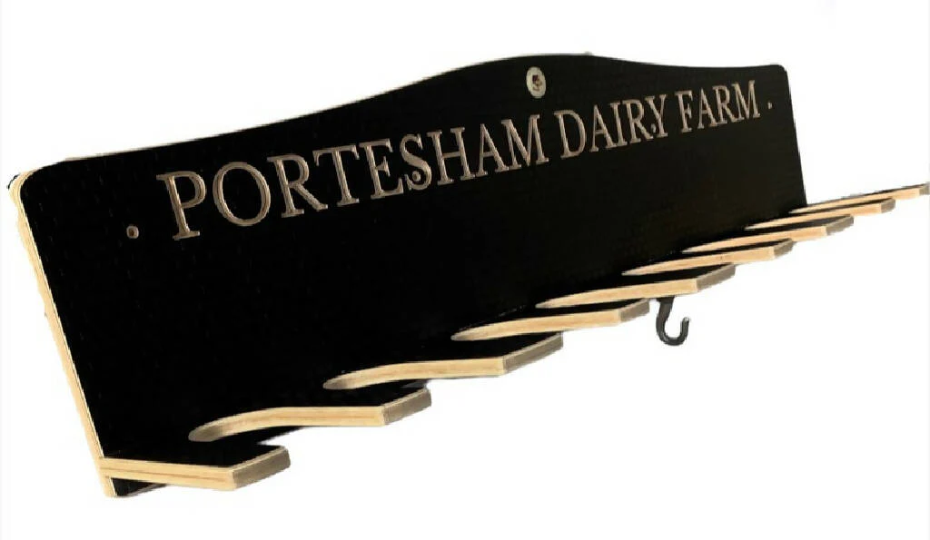 Wooden Welly Rack In Brown - Image 9