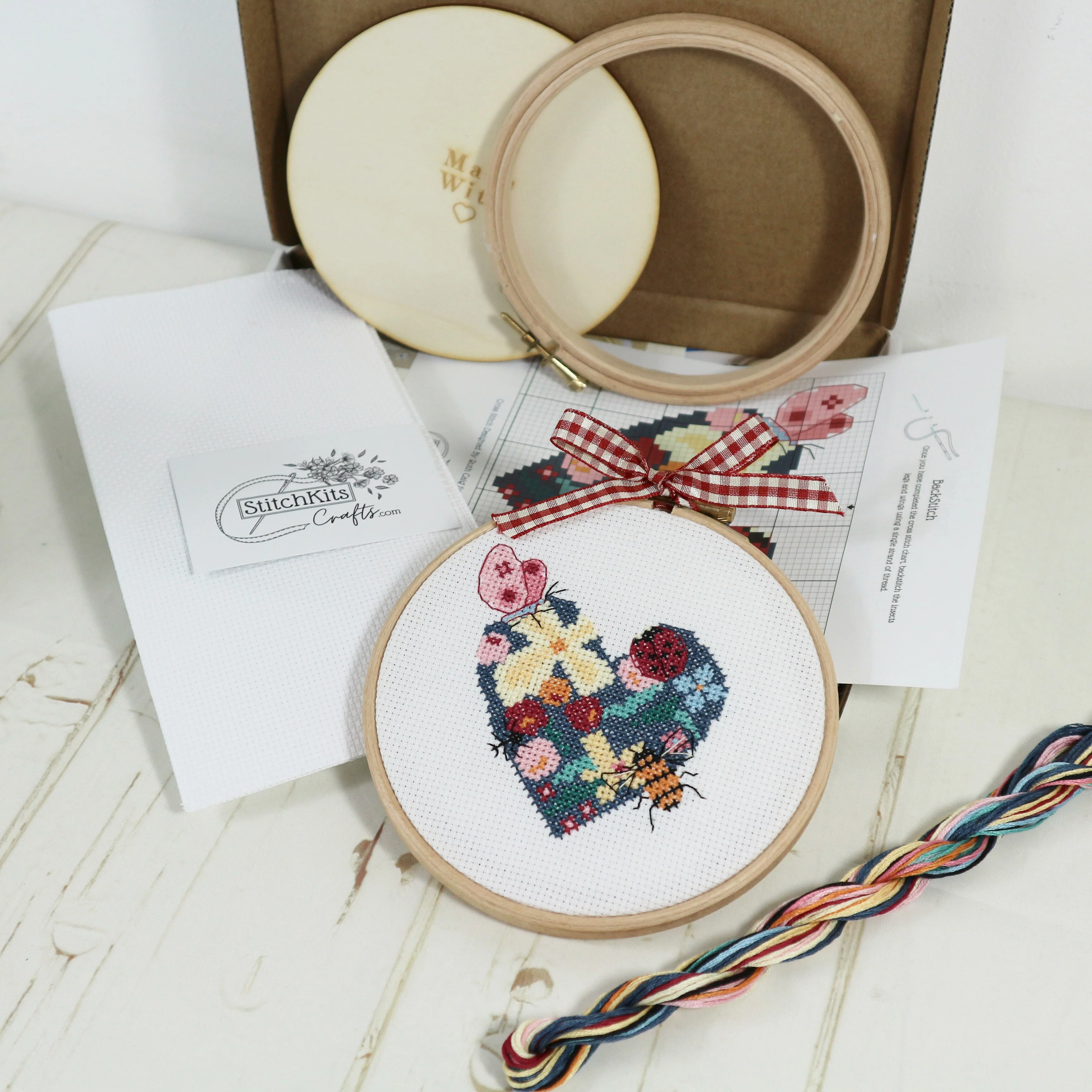 Woodland Heart, Cross Stitch Kit - Image 2