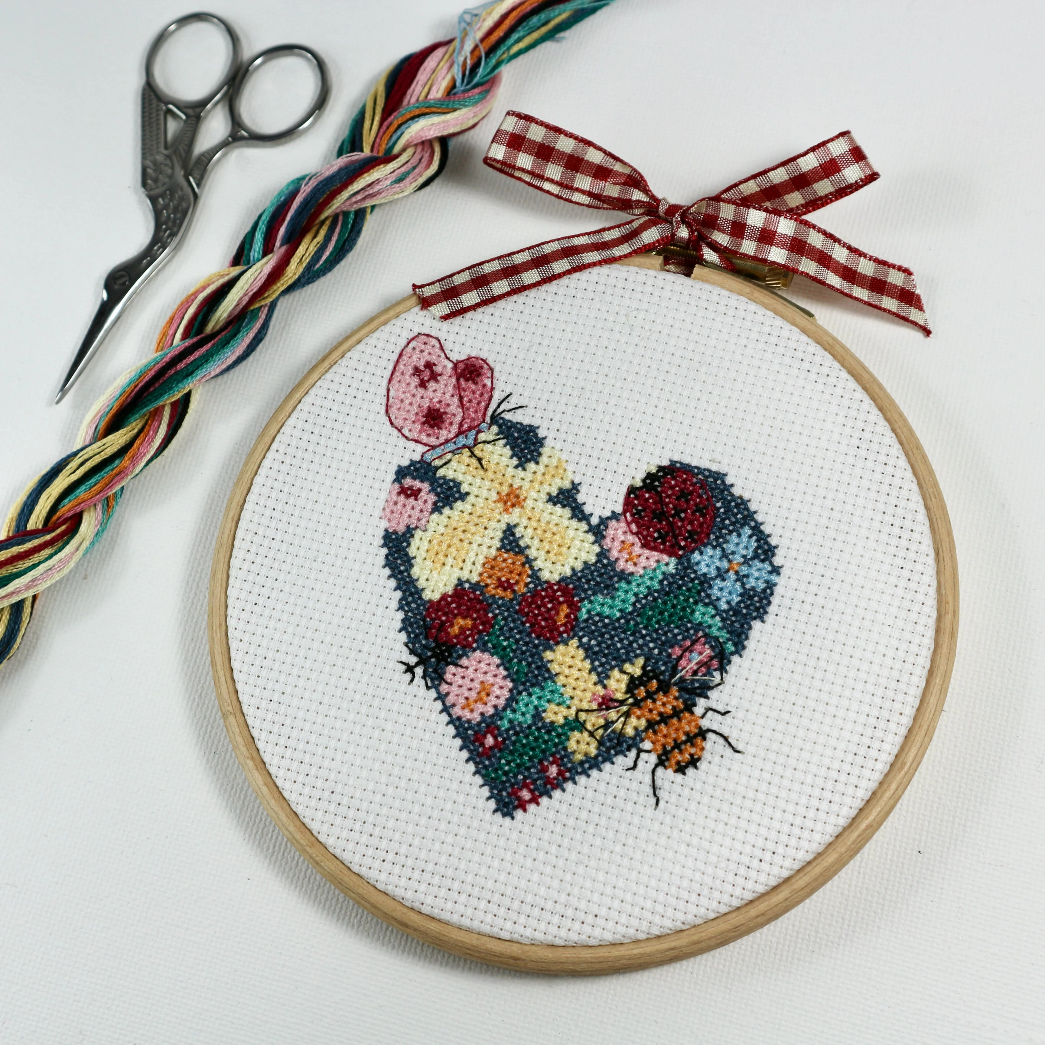 Woodland Heart, Cross Stitch Kit - Image 3