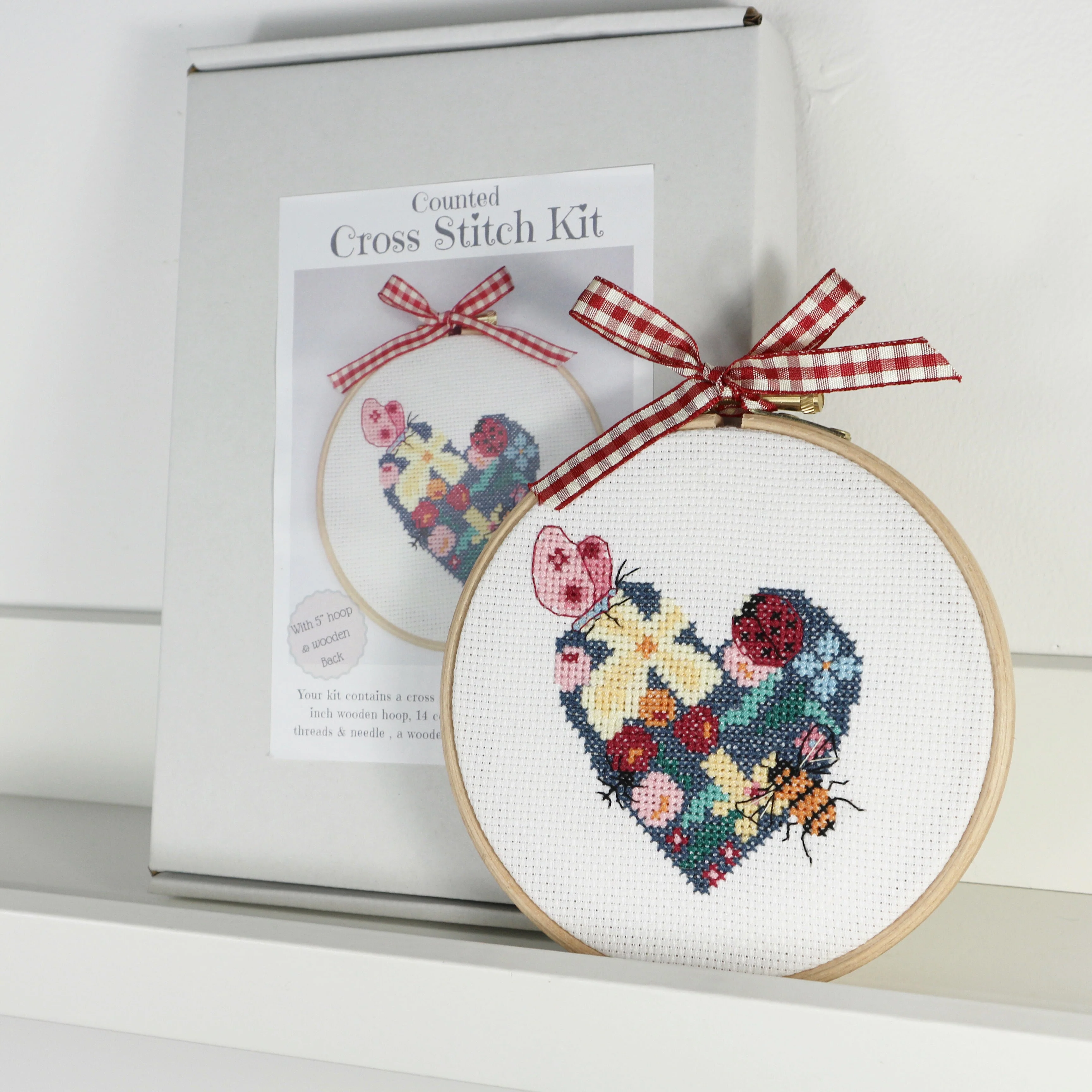 Woodland Heart, Cross Stitch Kit - Image 5