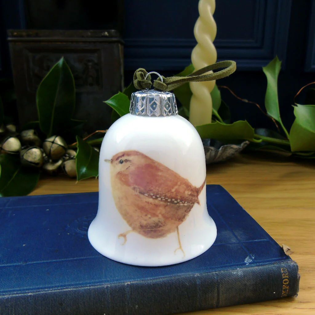 Wren Fine Bone China Bell Decoration - Image 5