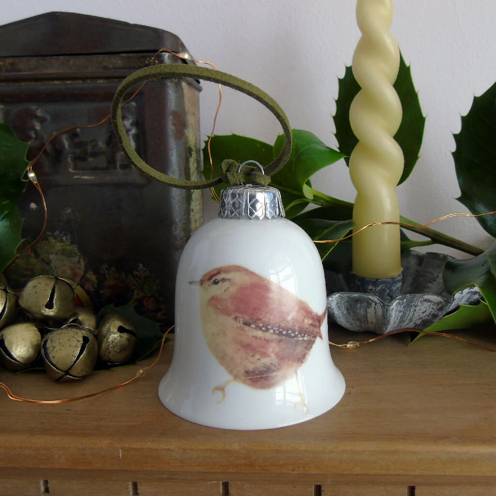 Wren Fine Bone China Bell Decoration - Image 6