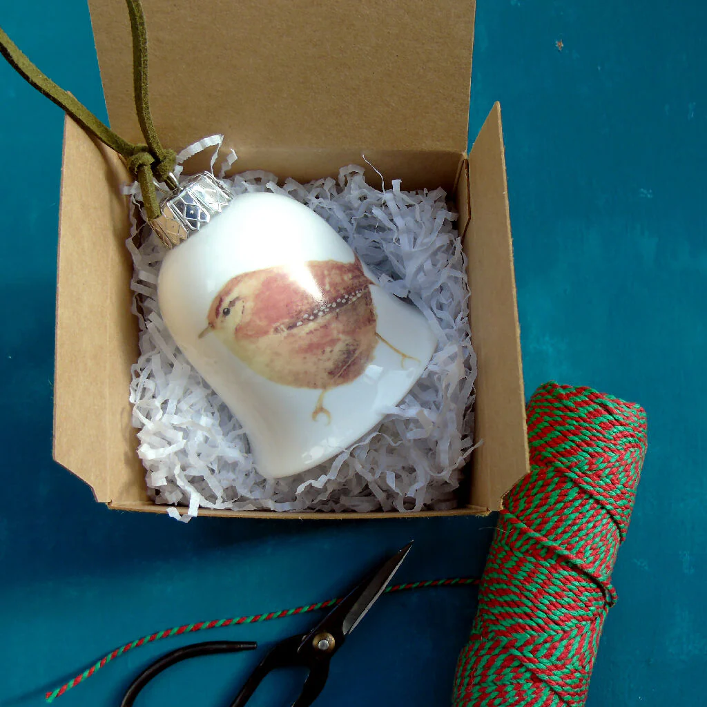 Wren Fine Bone China Bell Decoration - Image 7