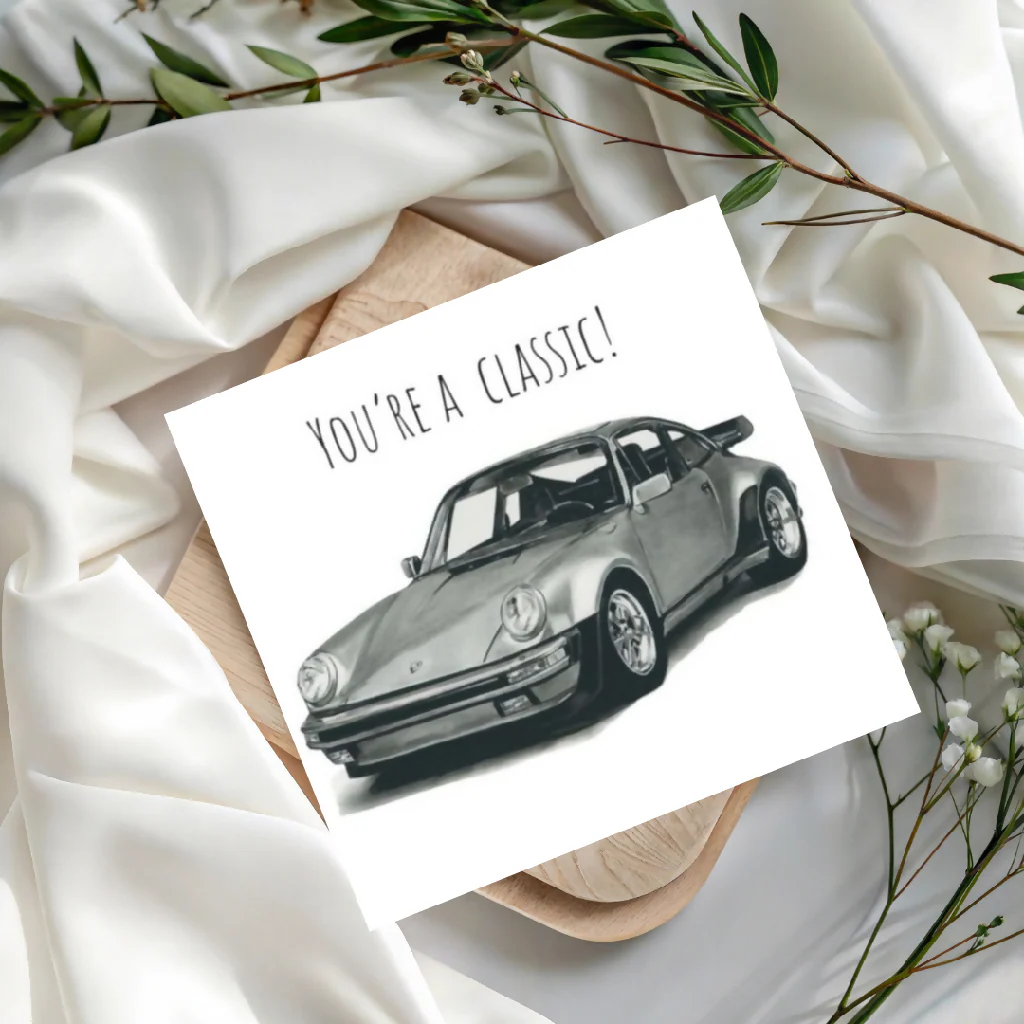You’re a Classic Porsche Inspired Card