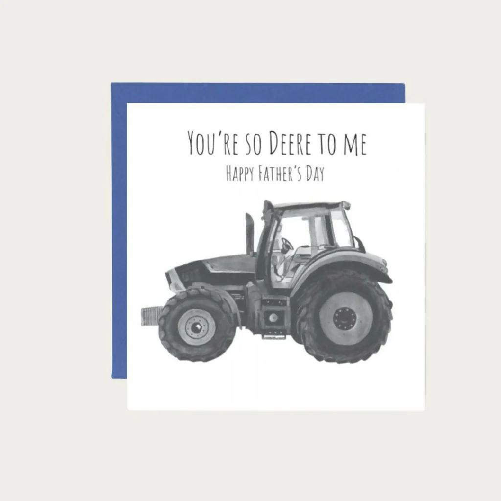 “You’re So Deere to Me” Tractor Father’s Day Card - Image 2