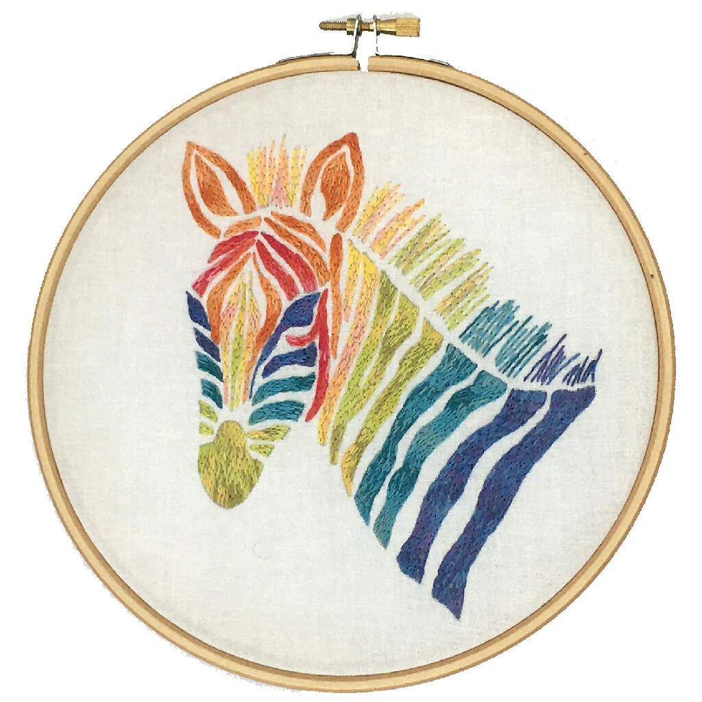 Zebra Embroidery Kit - Image 2